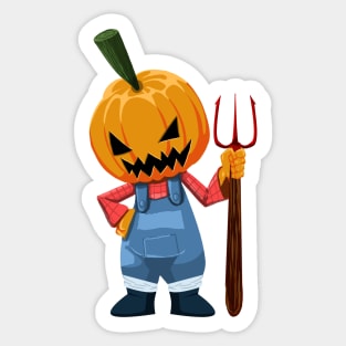 PUMPKIN FARMER Sticker